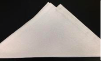 Poly White Solid Napkin - Click Image to Close